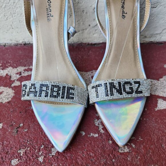 BARBIE TINGZ Rhinestone Stiletto Heels - Picture 12 of 13